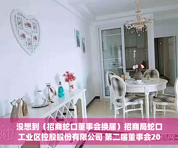 没想到（招商蛇口董事会换届）招商局蛇口工业区控股股份有限公司 第二届董事会2020年第十五次临时会议决议公告，招商蛇口董事会成员，