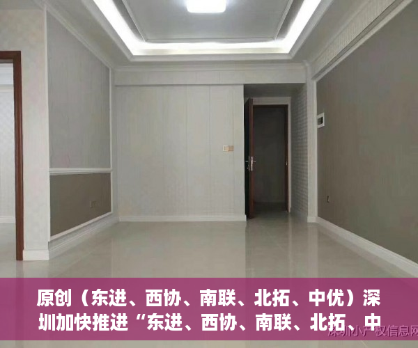 原创（东进、西协、南联、北拓、中优）深圳加快推进“东进、西协、南联、北拓、中优”发展战略，东进西控南拓北优，