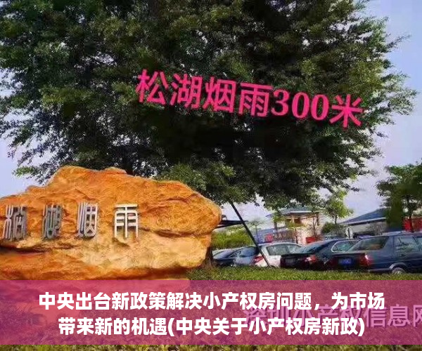 中央出台新政策解决小产权房问题，为市场带来新的机遇(中央关于小产权房新政)