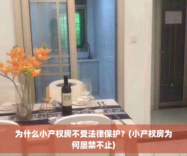 为什么小产权房不受法律保护？(小产权房为何屡禁不止)
