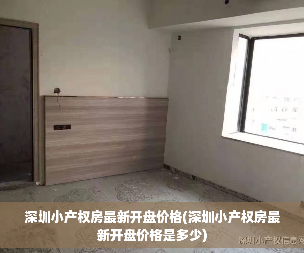 深圳小产权房最新开盘价格(深圳小产权房最新开盘价格是多少)