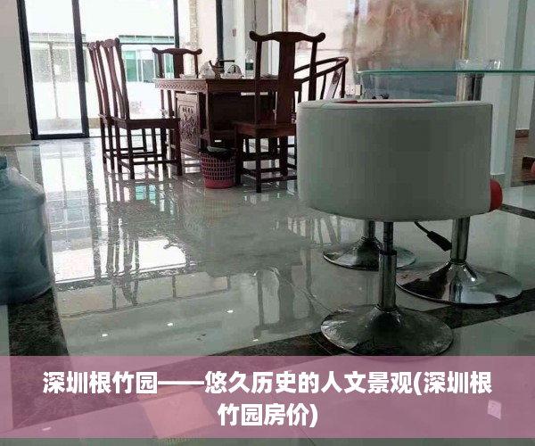 深圳根竹园——悠久历史的人文景观(深圳根竹园房价)