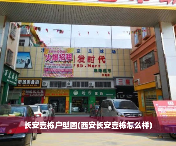 长安壹栋户型图(西安长安壹栋怎么样)