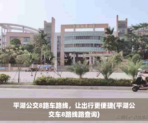 平湖公交8路车路线，让出行更便捷(平湖公交车8路线路查询)