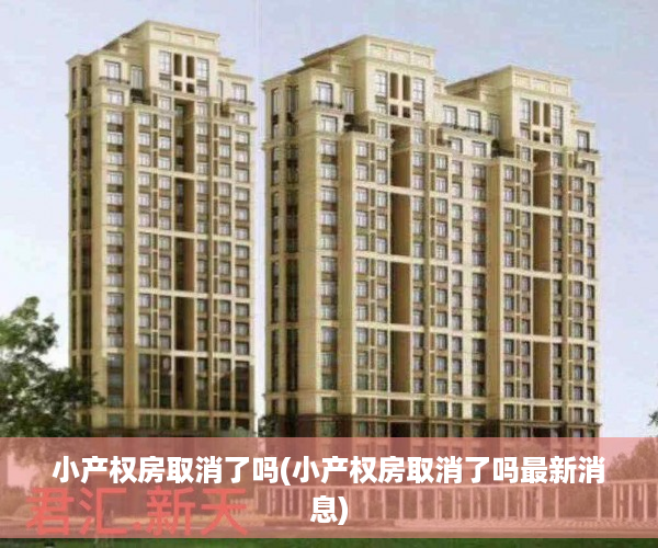 小产权房取消了吗(小产权房取消了吗最新消息)