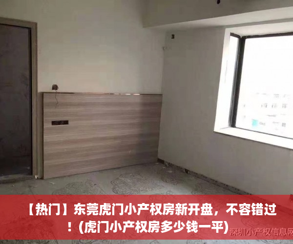【热门】东莞虎门小产权房新开盘，不容错过！(虎门小产权房多少钱一平)