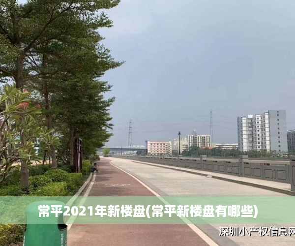 常平2021年新楼盘(常平新楼盘有哪些)