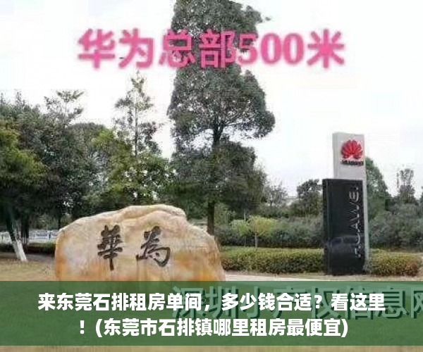 来东莞石排租房单间，多少钱合适？看这里！(东莞市石排镇哪里租房最便宜)