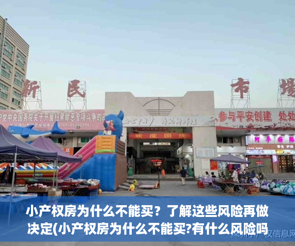 小产权房为什么不能买？了解这些风险再做决定(小产权房为什么不能买?有什么风险吗?)