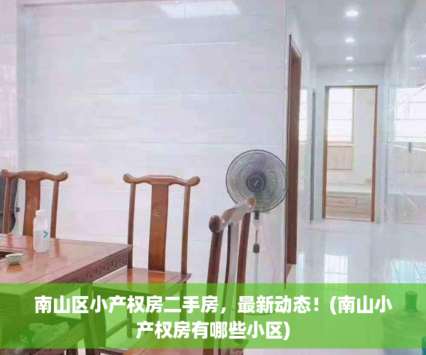 南山区小产权房二手房，最新动态！(南山小产权房有哪些小区)
