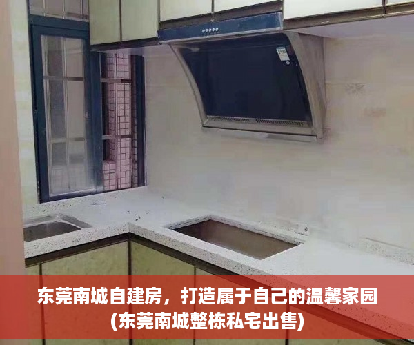 东莞南城自建房，打造属于自己的温馨家园(东莞南城整栋私宅出售)