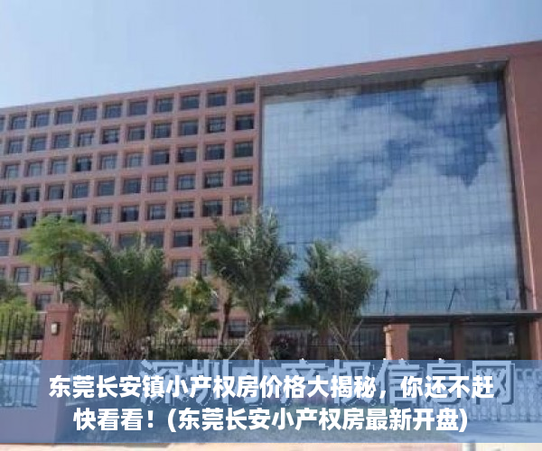 东莞长安镇小产权房价格大揭秘，你还不赶快看看！(东莞长安小产权房最新开盘)