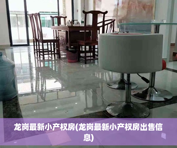 龙岗最新小产权房(龙岗最新小产权房出售信息)