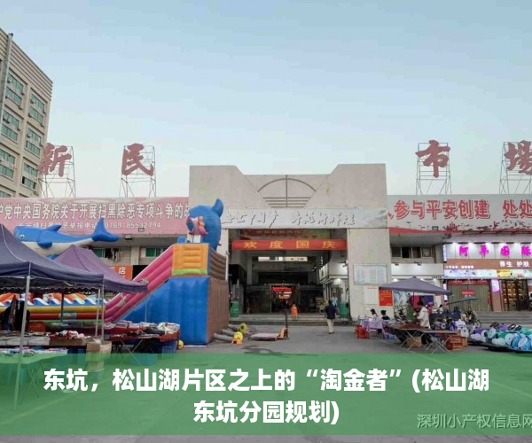 东坑，松山湖片区之上的“淘金者”(松山湖东坑分园规划)