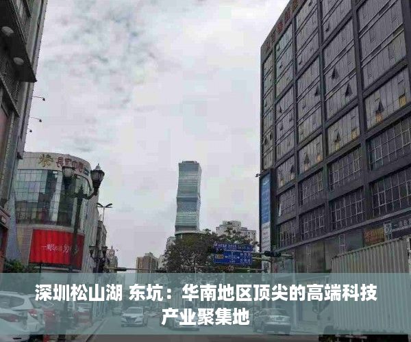 深圳松山湖 东坑：华南地区顶尖的高端科技产业聚集地