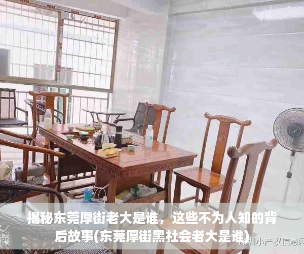 揭秘东莞厚街老大是谁，这些不为人知的背后故事(东莞厚街黑社会老大是谁)