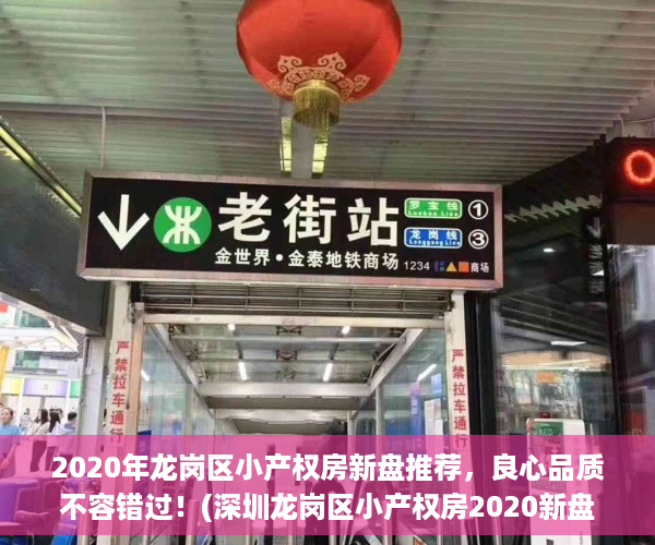 2020年龙岗区小产权房新盘推荐，良心品质不容错过！(深圳龙岗区小产权房2020新盘)