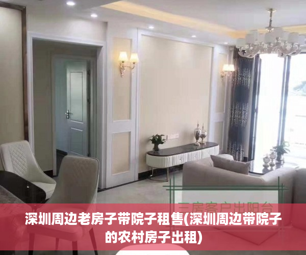深圳周边老房子带院子租售(深圳周边带院子的农村房子出租)