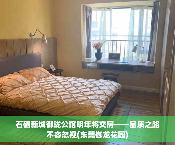 石碣新城御珑公馆明年将交房——品质之路不容忽视(东莞御龙花园)