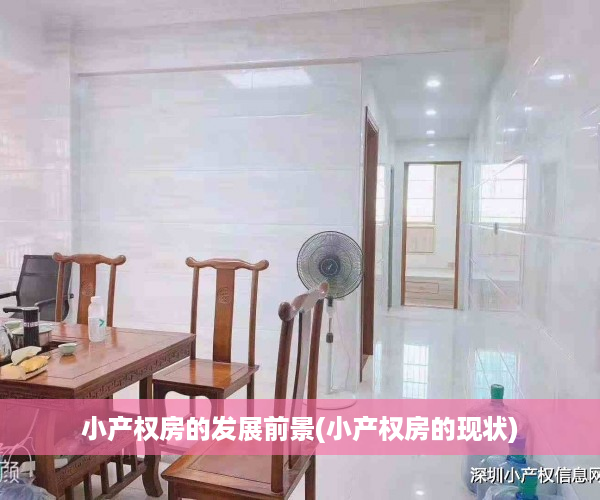 小产权房的发展前景(小产权房的现状)