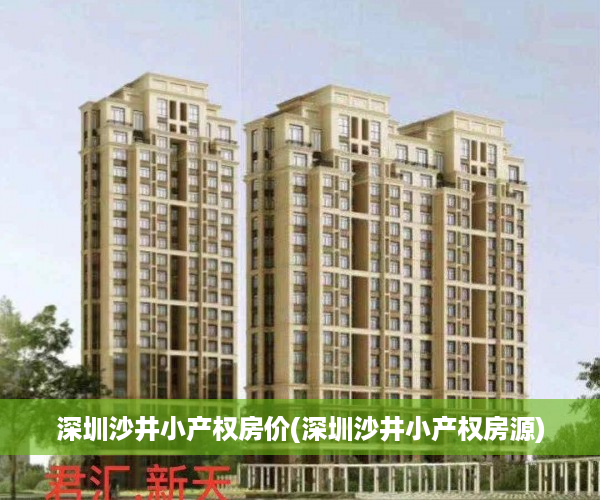 深圳沙井小产权房价(深圳沙井小产权房源)