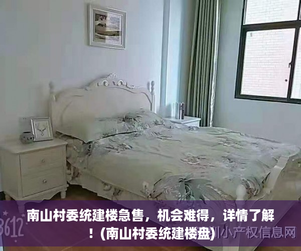 南山村委统建楼急售，机会难得，详情了解！(南山村委统建楼盘)