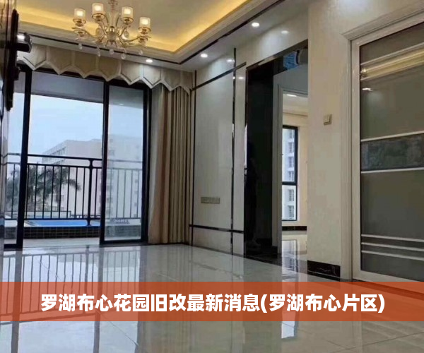 罗湖布心花园旧改最新消息(罗湖布心片区)