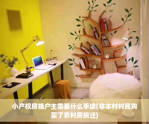 小产权房换户主需要什么手续(非本村村民购买了农村房拆迁)