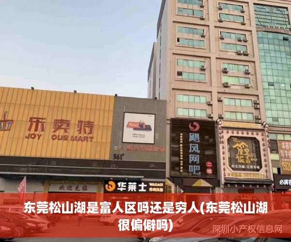 东莞松山湖是富人区吗还是穷人(东莞松山湖很偏僻吗)