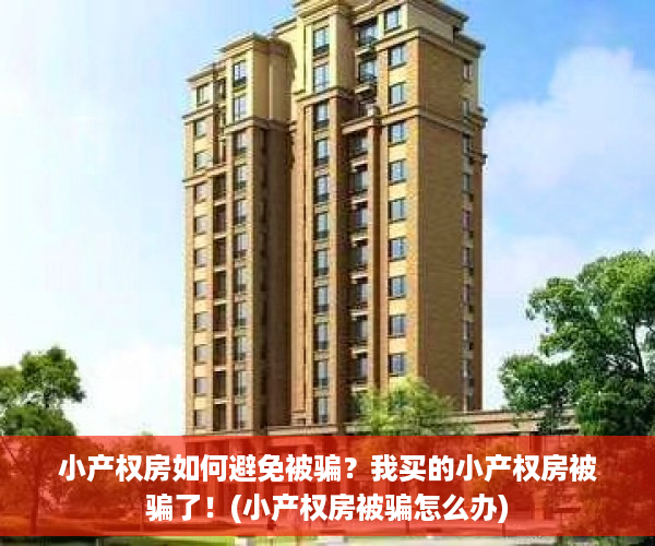 小产权房如何避免被骗？我买的小产权房被骗了！(小产权房被骗怎么办)