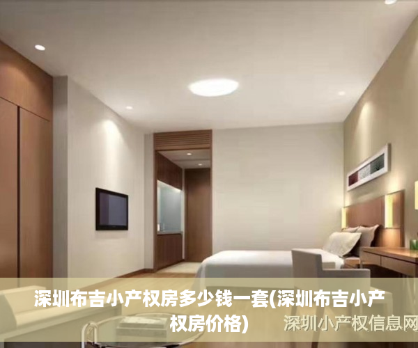 深圳布吉小产权房多少钱一套(深圳布吉小产权房价格)