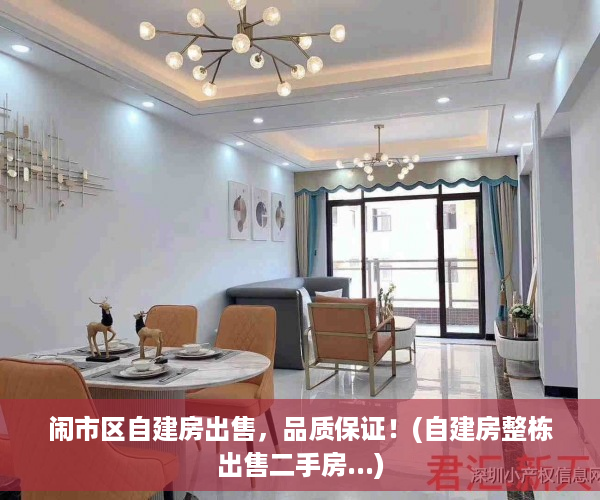 闹市区自建房出售，品质保证！(自建房整栋出售二手房...)