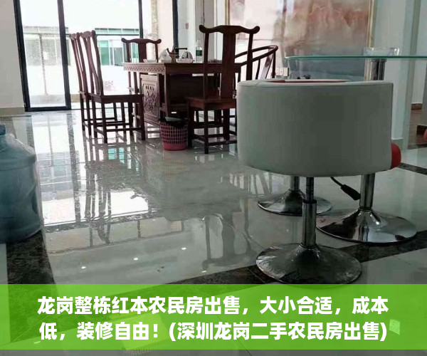 龙岗整栋红本农民房出售，大小合适，成本低，装修自由！(深圳龙岗二手农民房出售)