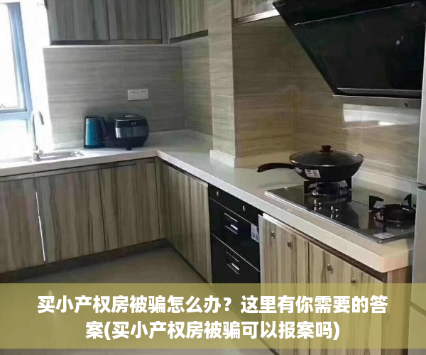 买小产权房被骗怎么办？这里有你需要的答案(买小产权房被骗可以报案吗)