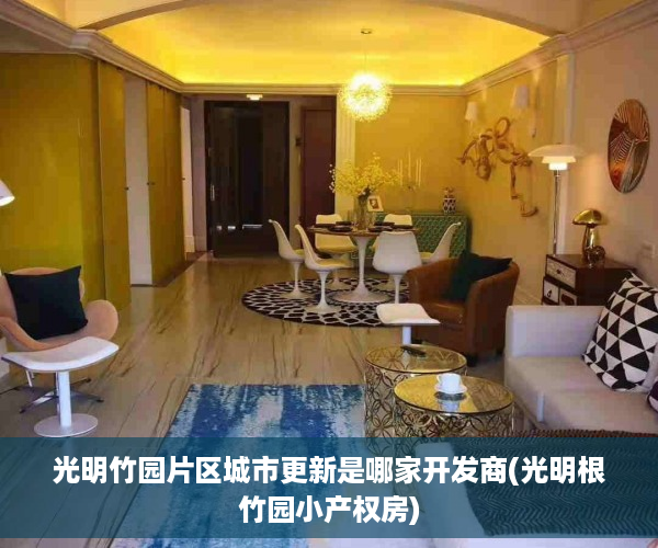 光明竹园片区城市更新是哪家开发商(光明根竹园小产权房)