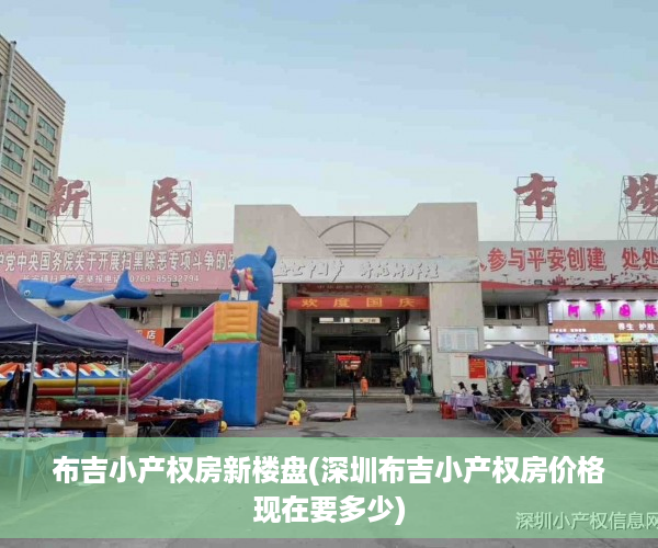 布吉小产权房新楼盘(深圳布吉小产权房价格现在要多少)