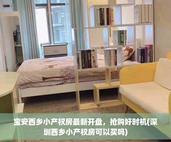 宝安西乡小产权房最新开盘，抢购好时机(深圳西乡小产权房可以买吗)