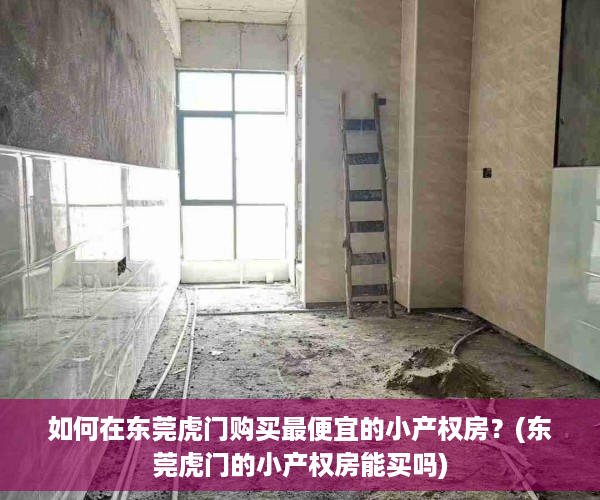 如何在东莞虎门购买最便宜的小产权房？(东莞虎门的小产权房能买吗)