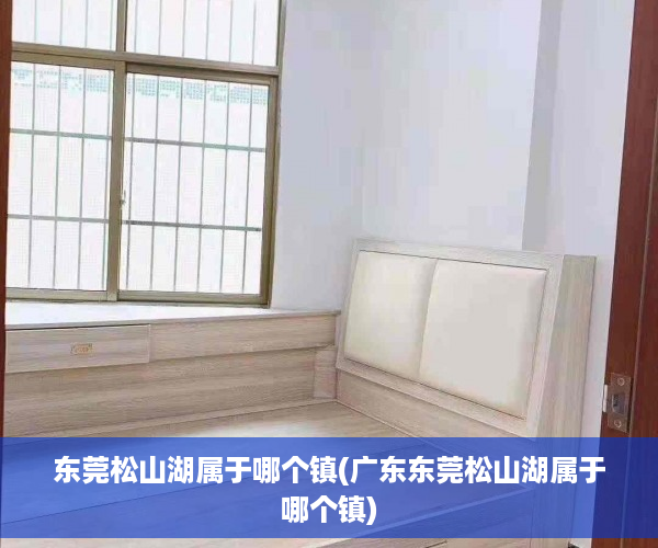东莞松山湖属于哪个镇(广东东莞松山湖属于哪个镇)