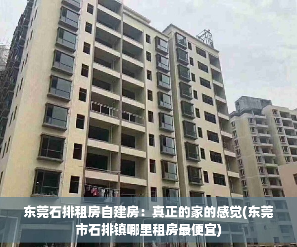 东莞石排租房自建房：真正的家的感觉(东莞市石排镇哪里租房最便宜)