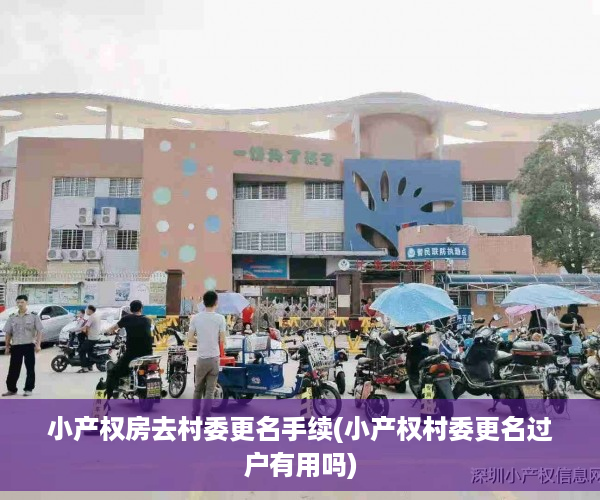 小产权房去村委更名手续(小产权村委更名过户有用吗)