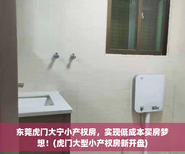 东莞虎门大宁小产权房，实现低成本买房梦想！(虎门大型小产权房新开盘)