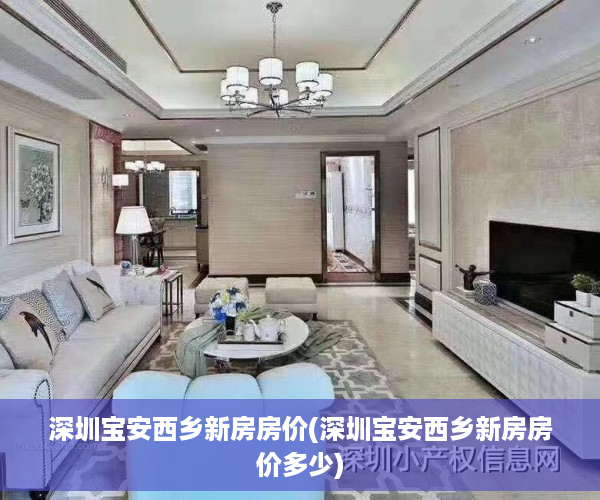 深圳宝安西乡新房房价(深圳宝安西乡新房房价多少)