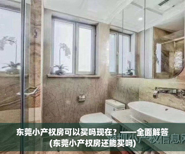 东莞小产权房可以买吗现在？——全面解答(东莞小产权房还能买吗)
