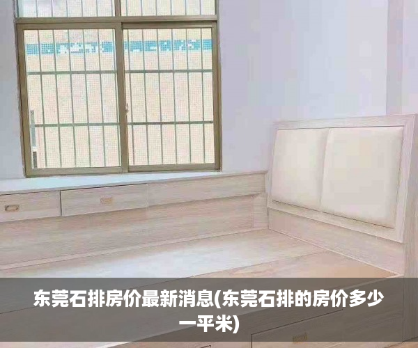 东莞石排房价最新消息(东莞石排的房价多少一平米)