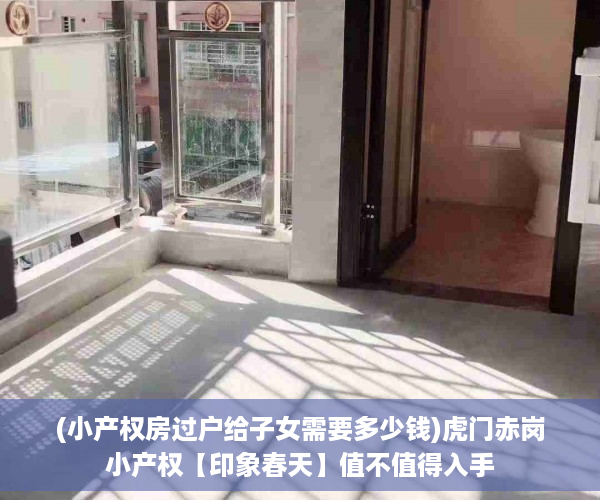 (小产权房过户给子女需要多少钱)虎门赤岗小产权【印象春天】值不值得入手