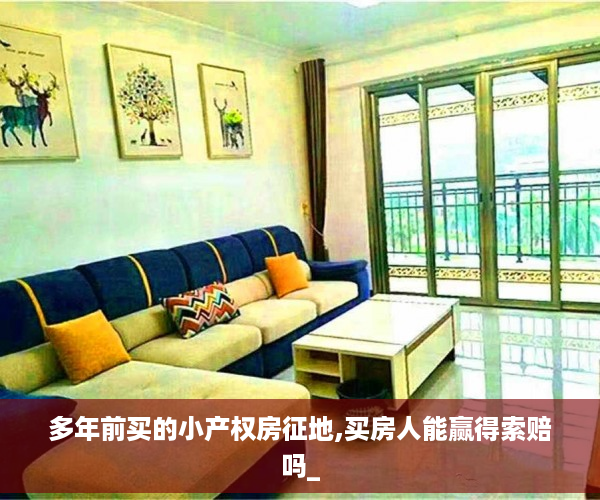 多年前买的小产权房征地,买房人能赢得索赔吗_