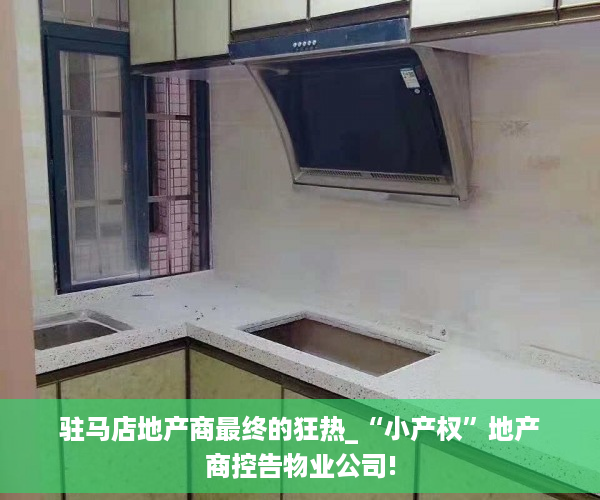 驻马店地产商最终的狂热_“小产权”地产商控告物业公司!