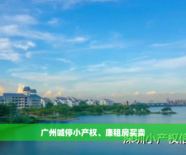 广州喊停小产权、廉租房买卖