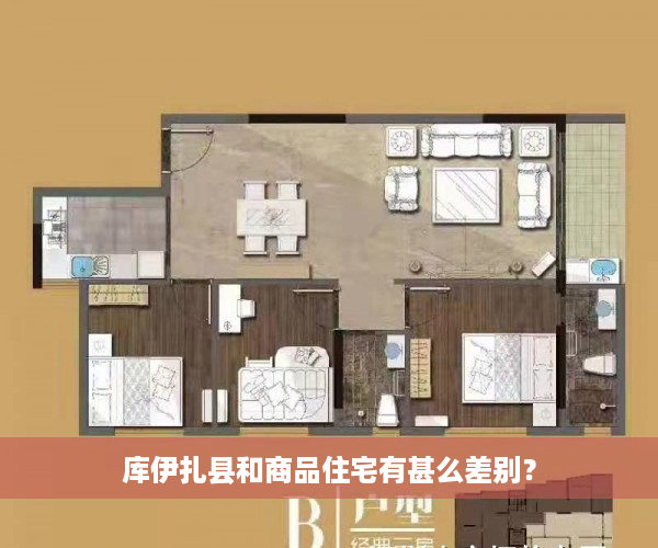 库伊扎县和商品住宅有甚么差别？